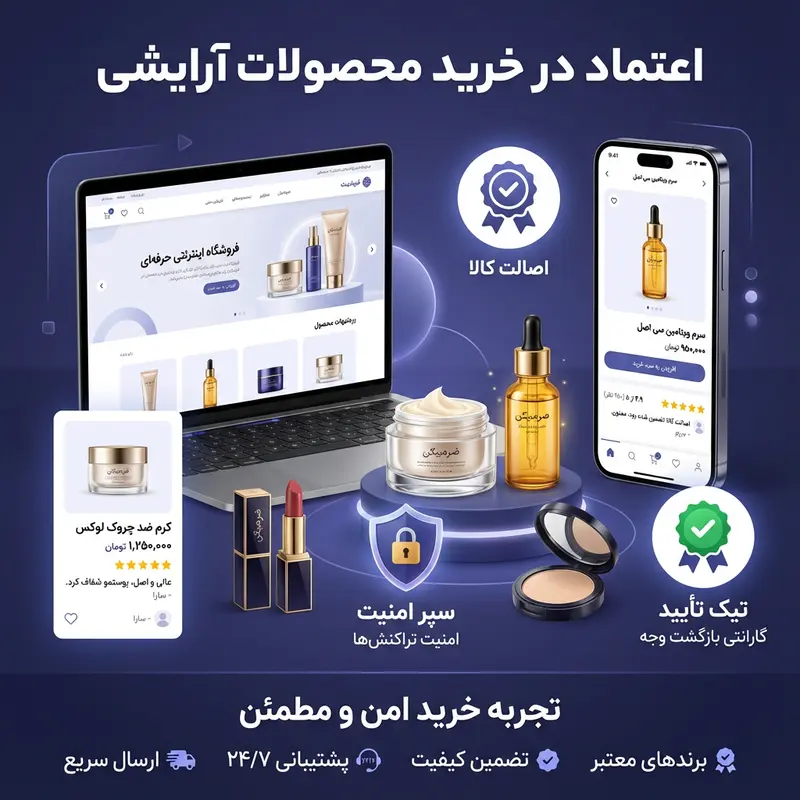 سفارش طراحی سایت آرایشی بهداشتی وردپرسی